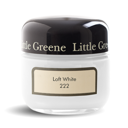 Little Greene Absolute Matt  60 ml. Sample Loft White 222