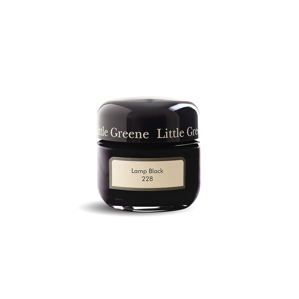 Little Greene Absolute Matt  60 ml. Sample Lamp Black 228