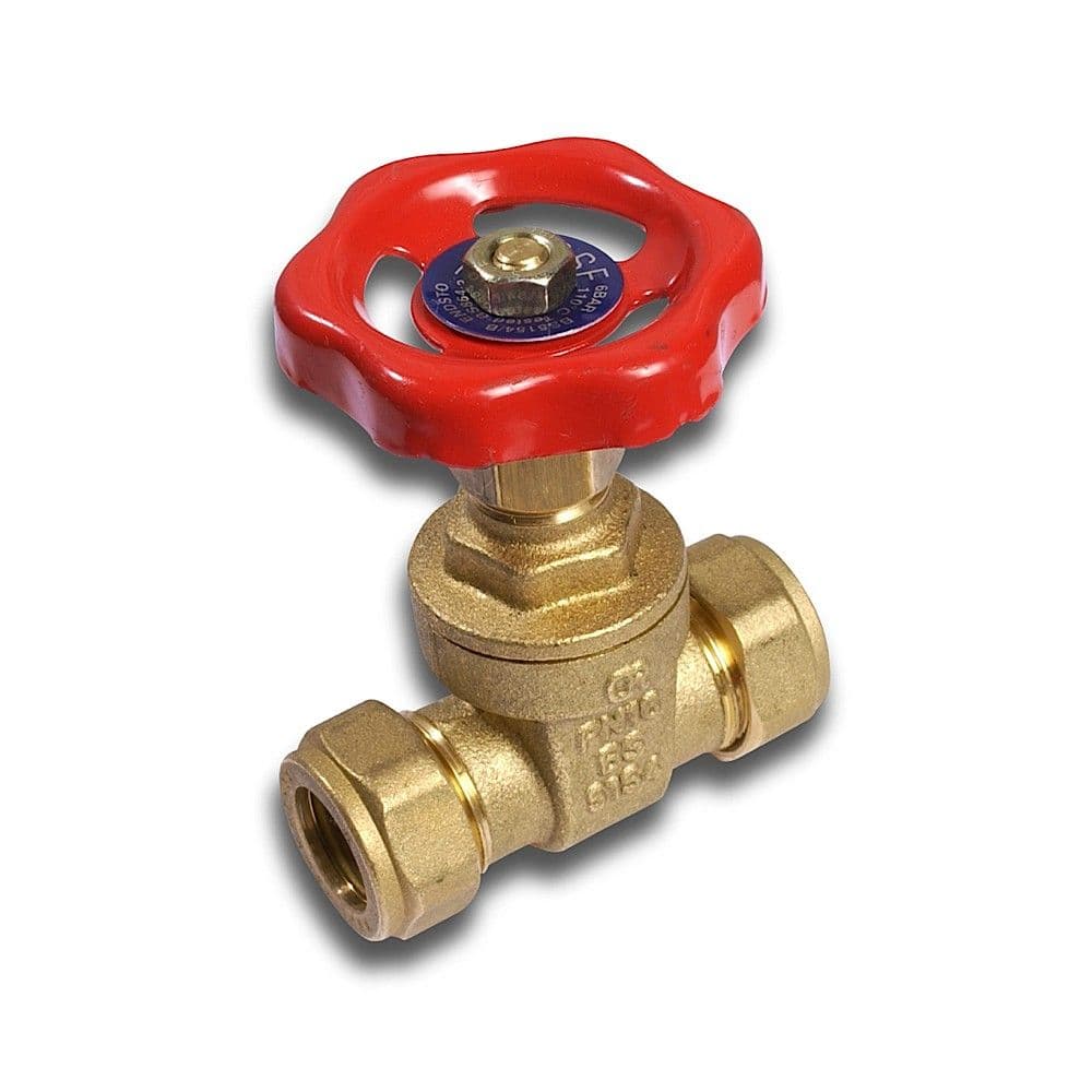 GateValve 22MM British Standard Compression x Compression