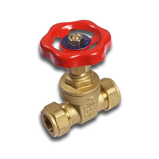 GateValve 22MM British Standard Compression x Compression