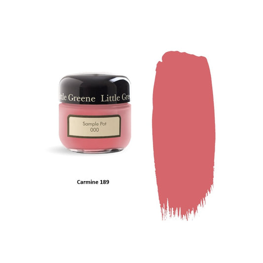 Little Greene Absolute Matt  60 ml. Sample Carmine 189