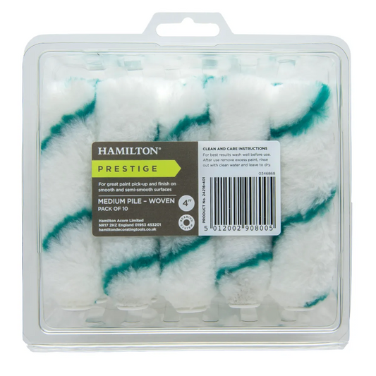 4" Hamilton Medium Pile Woven - 10 Pack