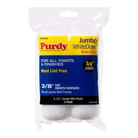 4.5" 3/8 White Dove Sleeve 2 pack