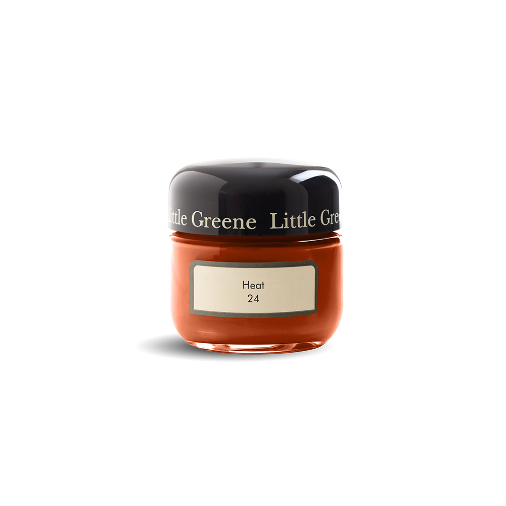 Little Greene Absolute Matt  60 ml. Sample Heat 24