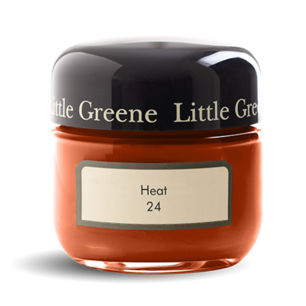 Little Greene Absolute Matt  60 ml. Sample Heat 24