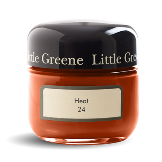 Little Greene Absolute Matt  60 ml. Sample Heat 24