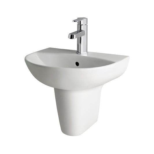 Northall Semi Pedestal White