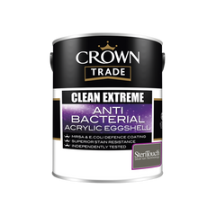 Crown Clean Extreme Anti Bacterial Acrylic Eggshell Platinum Light  Base 5L