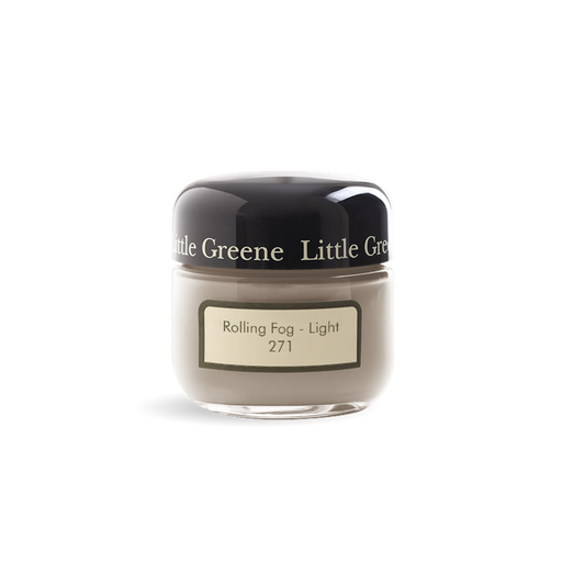 Little Greene Absolute Matt  60ml. Sample Rolling Fog -Light 271