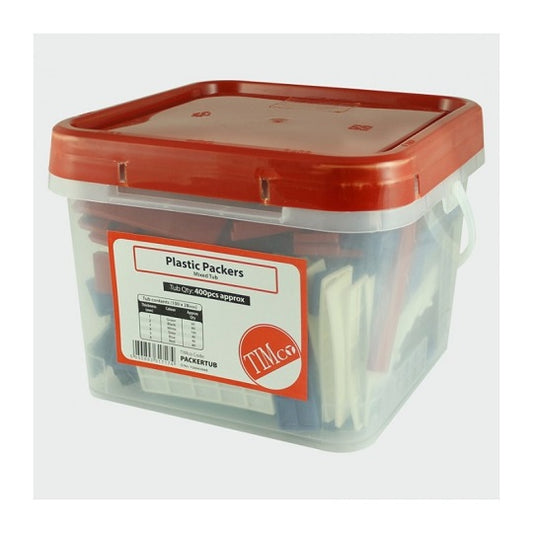 Assorted Packers Tub 100mm x 28mm 400 PC