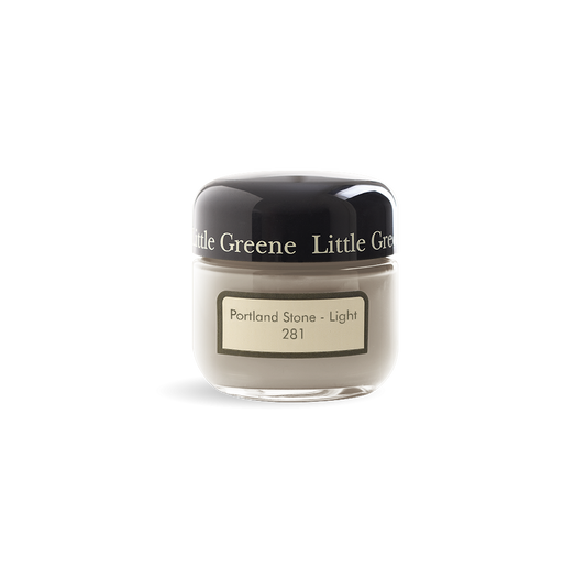 Little Greene Absolute Matt 60 ml. Sample Portland Stone 282