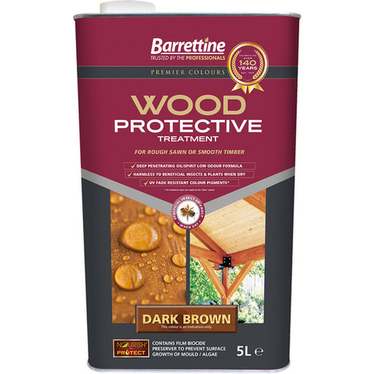 Barrettine Protective Treatment Dark Brown 5L