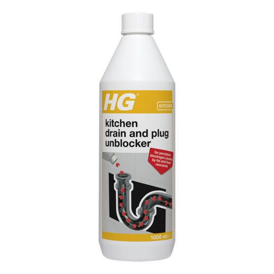 HG Kitchen Drain And Plug Unblocker 1L