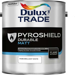 DULUX TRADE PYROSHIELD DURABLE MATT LIGHT BS 5L