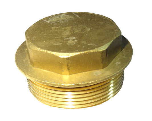 Thread 1/2" Flange Plug Brass