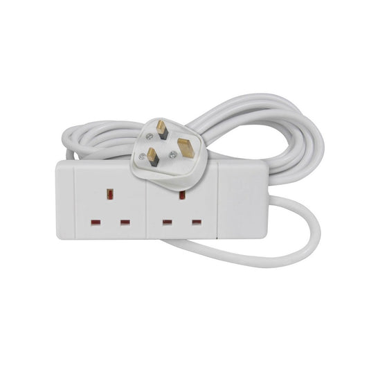 Extension Lead 2 Gang - 5 Meter