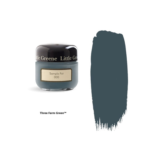 Little Greene Absolute Matt  60 ml. Sample Three Farm Green™