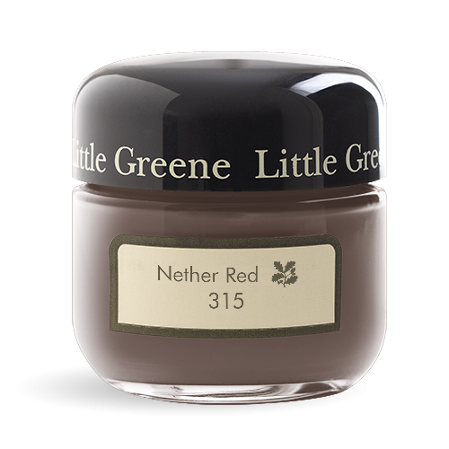 Little Greene Absolute Matt  60ml. Sample Nether Red 315