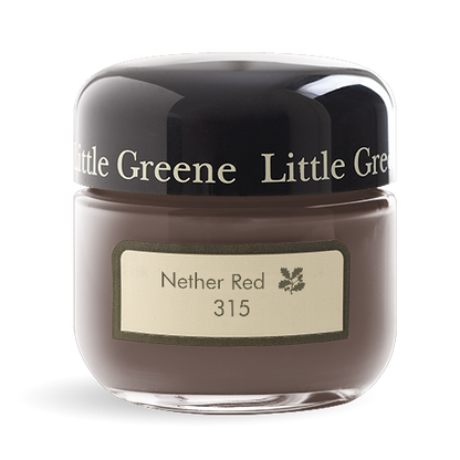 Little Greene Absolute Matt  60ml. Sample Nether Red 315