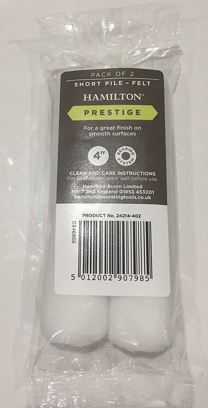 Hamiltin Prestige 4" Short Pile 2 Pack