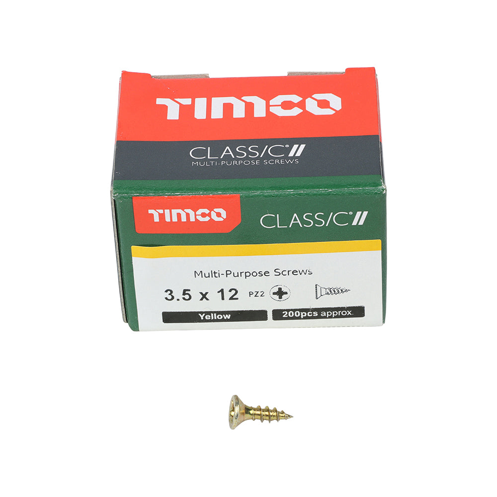 Classic Screw PZ2 CSK ZYP 3.5 x 12