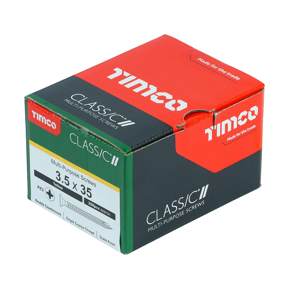 Classic Screw PZ CSK ZYP 3.5 x 30 - 35030CLAF