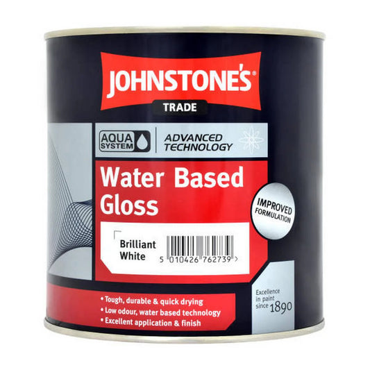 Johnstone's Aqua Gloss Brilliant White 1L