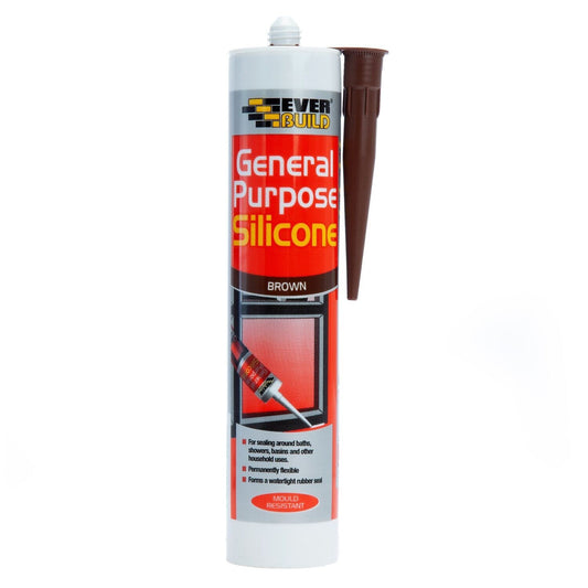 General Purpose Silicone Brown