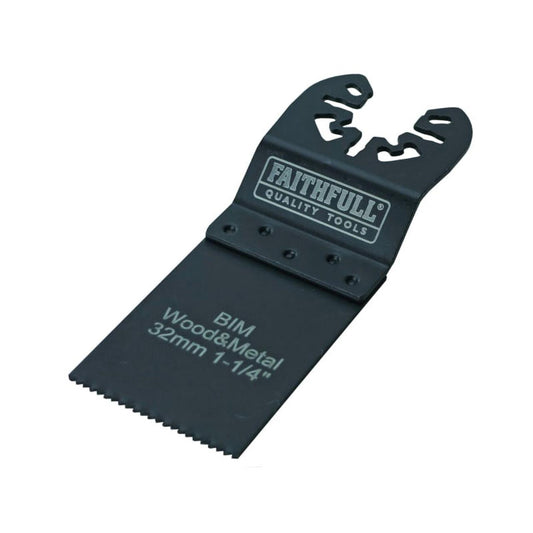 Faithfull Metal Saw Flush Wood/Metal Blade 32mm x 5