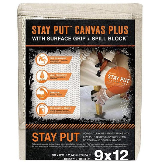 Stayput Canvas 12' x 9' - Plus Anti-Slip Barrier
