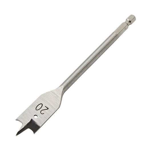 Long Flat Wood Bit - 20mm