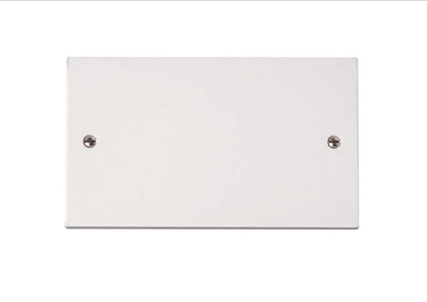 Blank Plate 2 Gang