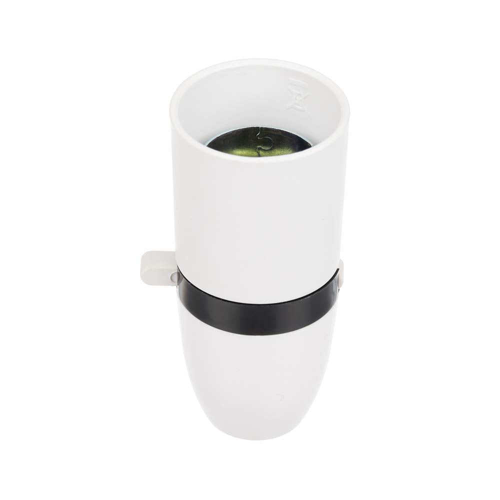 Plastic BC Lampholder ½" Switched T2 100W