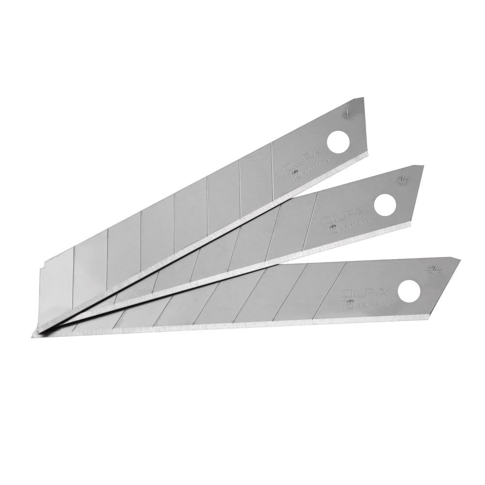 Olfa Silver Snap Off Blade 18mm PK10