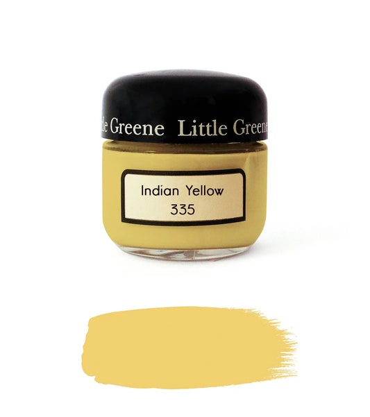 Little Greene Absolute Matt 60ml. Sample Indian Yellow 335