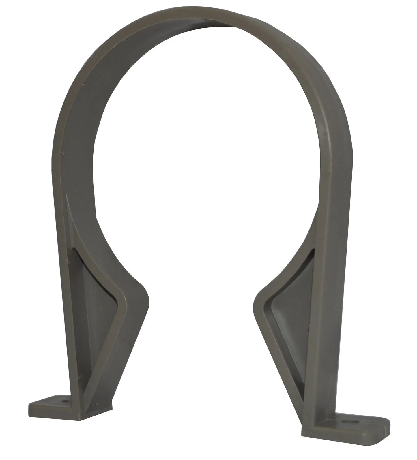Soil Solvent Weld 110mm Pipe Clip Olive