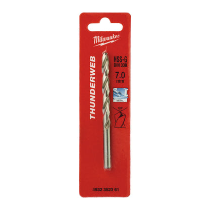 Milwaukee Metal Drill Bit HSS-G 7.0x109 P1M
