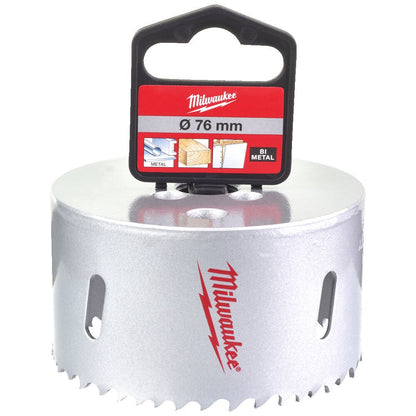 Milwaukee Holesaw Bi-Metal 76MM