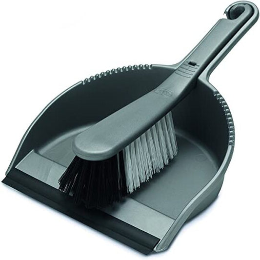 DUSTPAN & BRUSH SET STIFF