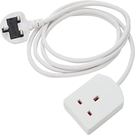 1 Way Extension Lead with 1 Metre Cable