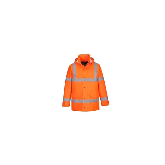 MED HI-VIS  Orange Coat