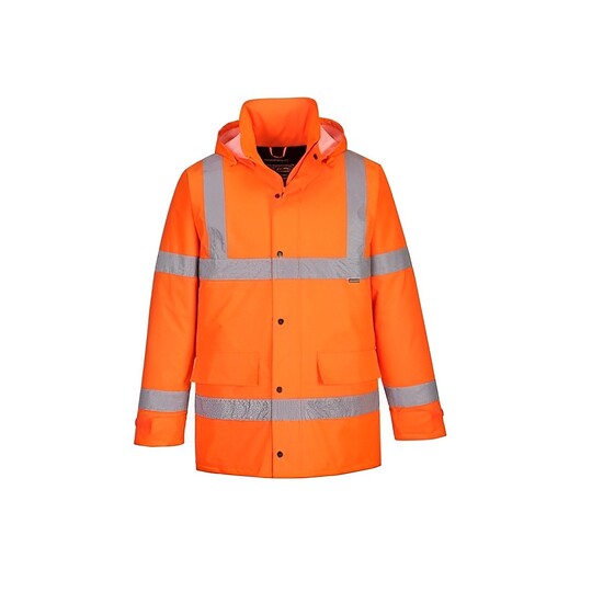 XL  Hi-Vis Orange Coat