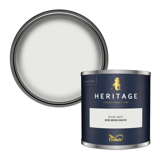 Dulux Heritage Velvet Matt (Tinted) Edelweiss White