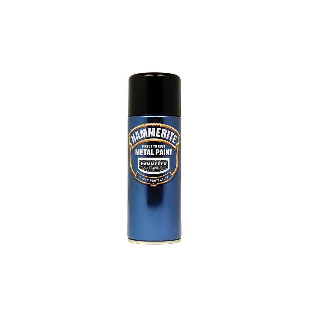 Hammerite Metal Paint Smooth Black 400ml