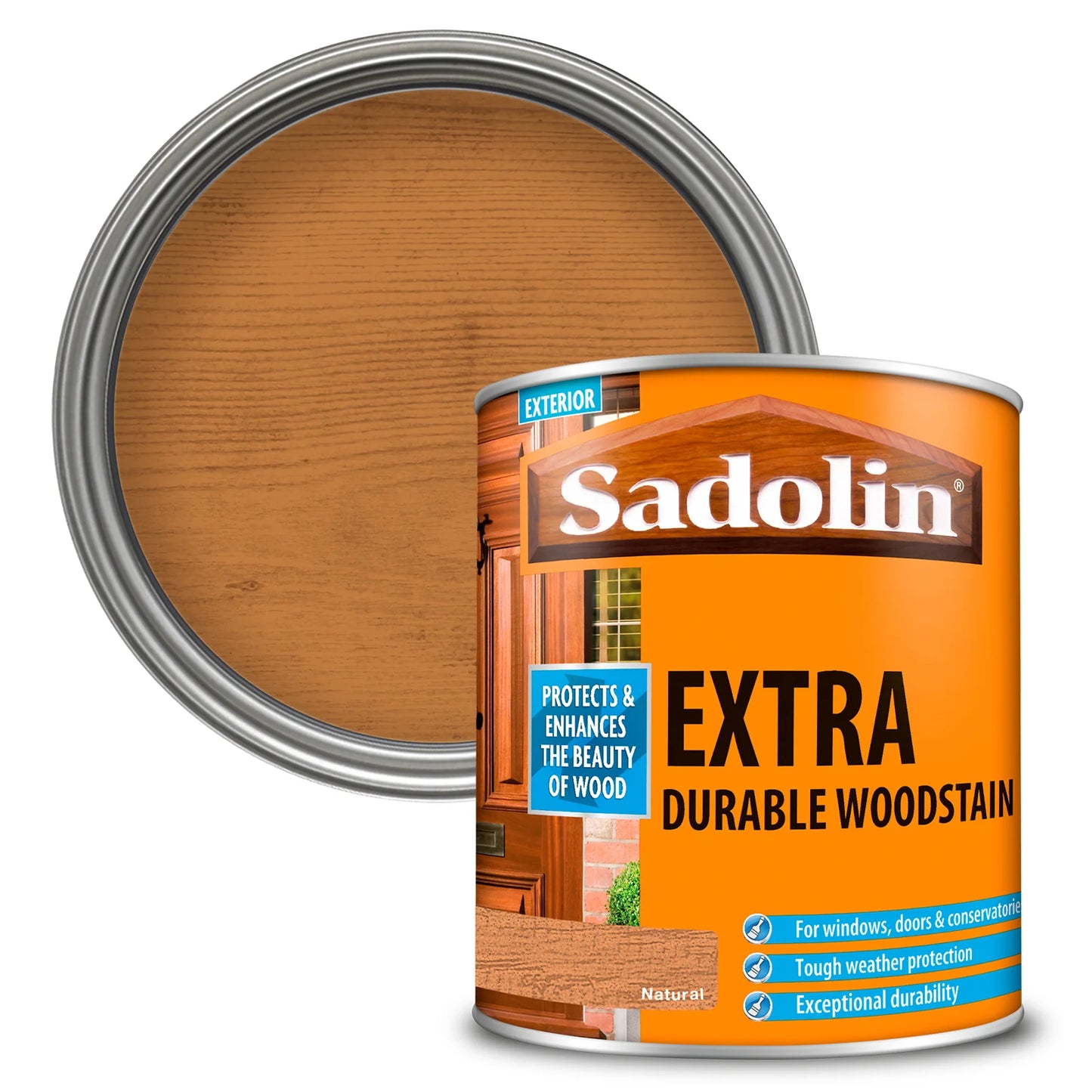 Sadolin Extra Wood Stain Natural 1L