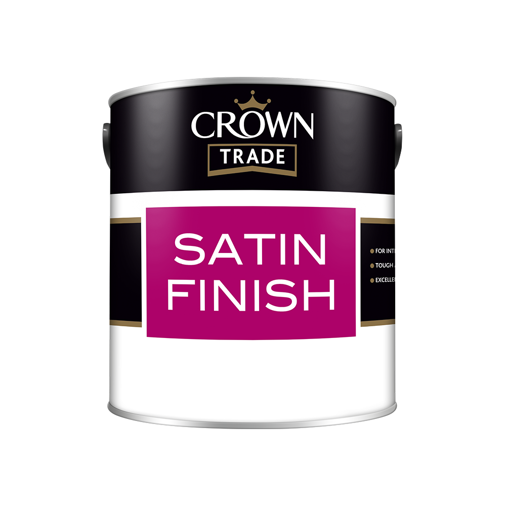Crown Trade Satin White 5L