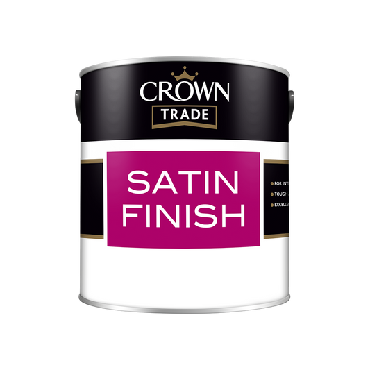 Crown Trade Satin White 5L