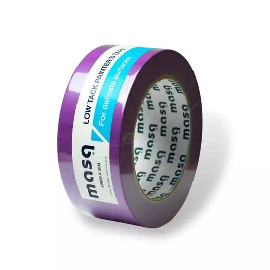 Ciret MASQ Purple Painters Tape (Low Tack ) 50mm x 50m