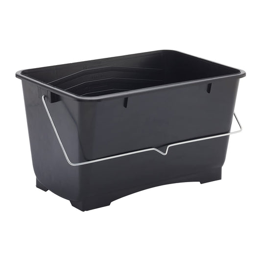 10 Litre Black Plastic Scuttle