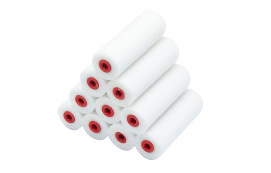 4" High Density Foam Roller - 10 Pack